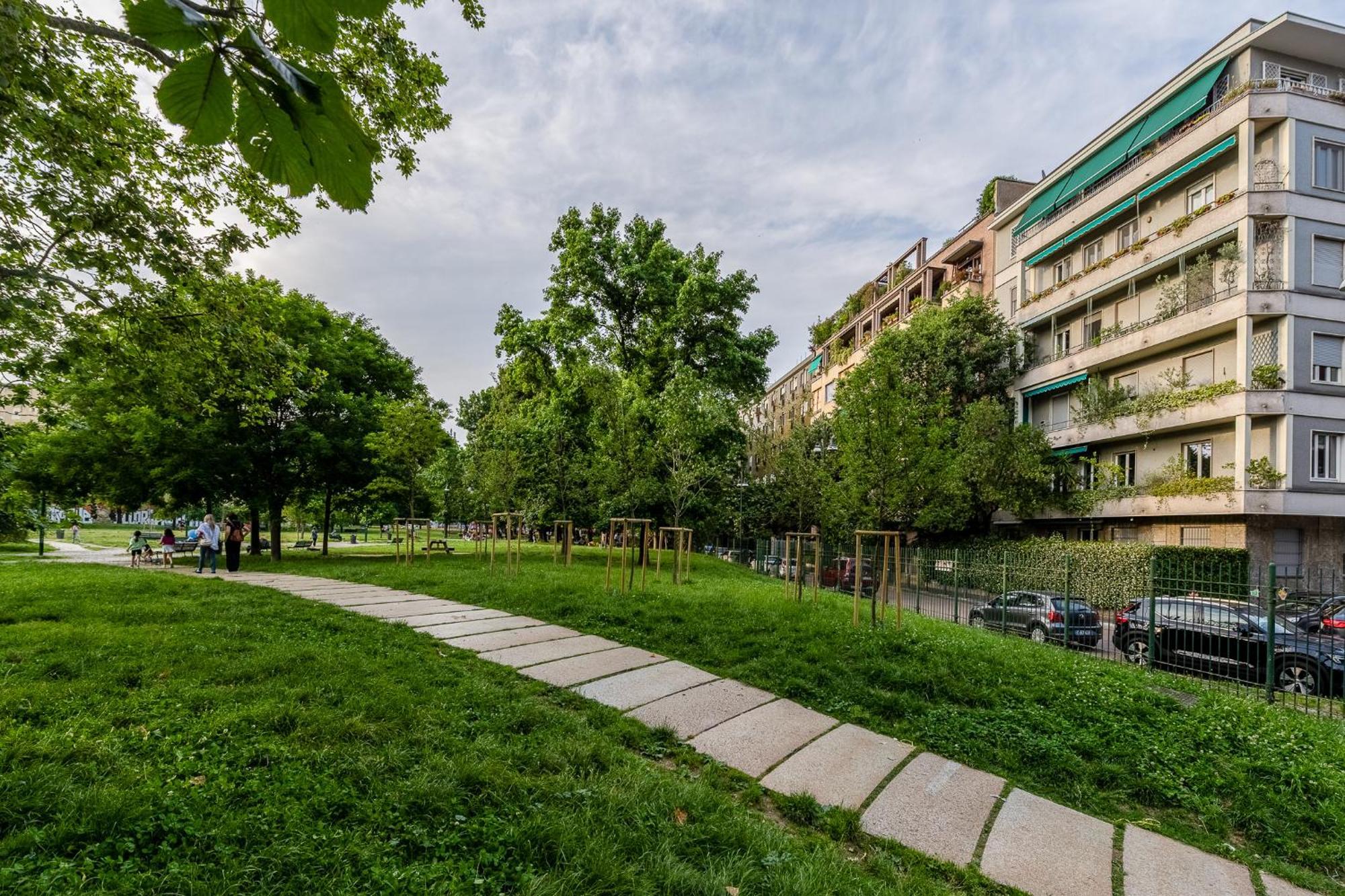 Appartamento In Centro Vista Parco - Biancospino Apartments ميلان المظهر الخارجي الصورة